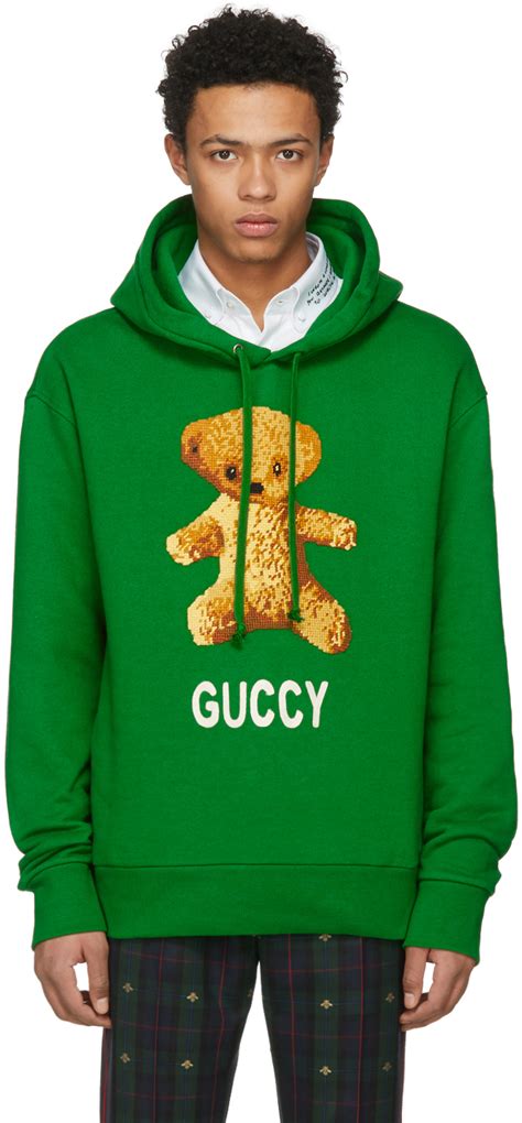 guccy teddy bear sweater|Gucci Sweatshirts & Hoodies for Women .